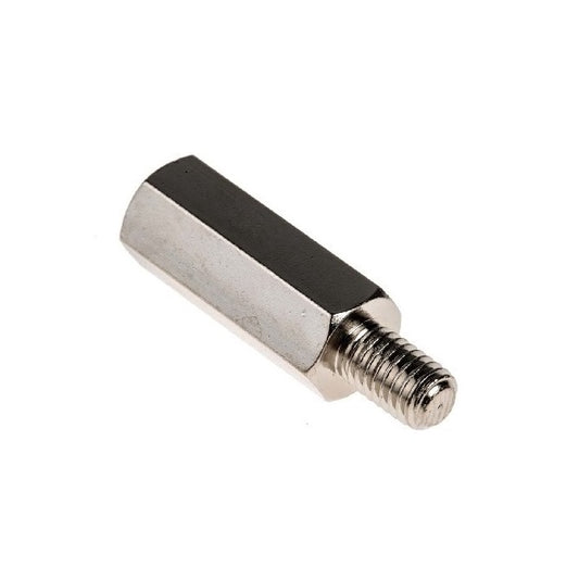Threaded Pillars - 6-32 UNC - 3.5mm - 6.35x25.4 mm - Stainless Steel 303 Similar to A2, 304, 18-8 Pillar