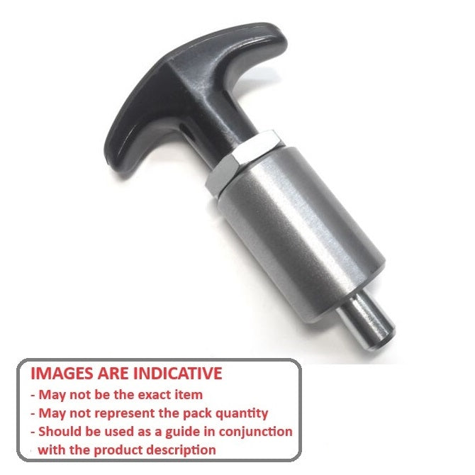 1085601 | BSD-55LORS --- Pull Pins - 9.525x14.288x38.1 mm Tee Handle - Steel Pin