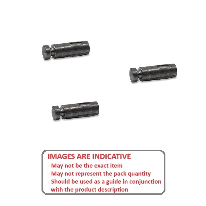1048313 | SPP-032-19 (10 Pcs) --- Spring Posts - 3.175x19.05x1.626 mm - Steel Post