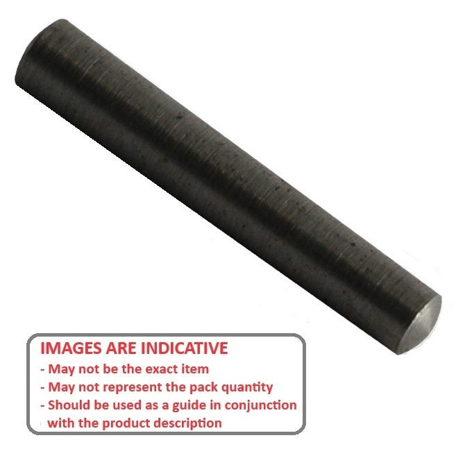 1044813 | TPM-0200-00800-M (Pack of 150)  --- Taper Metric Pins - 2x8x2.16 mm - Carbon Steel Unhardened Pin