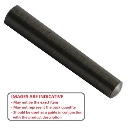 1044813 | TPM-0200-00800-M (Pack of 150)  --- Taper Metric Pins - 2x8x2.16 mm - Carbon Steel Unhardened Pin
