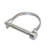 Wire Lock Lynch Pins - 6.35x63.5x2.3 mm - Carbon Steel Spring Wire Zinc Plated
