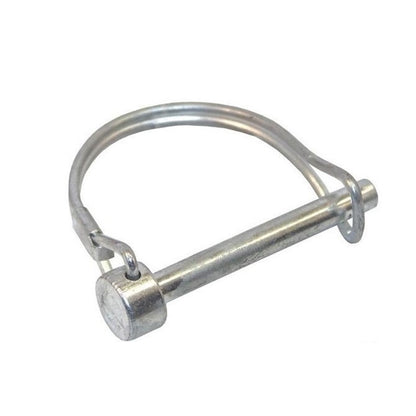 1088045 | LYP-R2-095-038-CZ (4 Pcs) --- Wire Lock Lynch Pins - 9.53x38.1x2.3 mm Double Wire - Carbon Steel Spring Wire Zinc Plated Pin