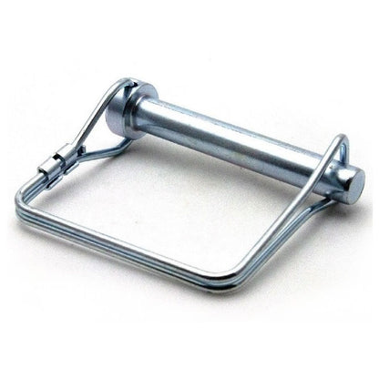 1068349 | LYP-Q2-060-055-CZ (25 Pcs) --- Wire Lock Lynch Pins - 6x55x2.1 mm Double Wire - Carbon Steel Spring Wire Zinc Plated Pin
