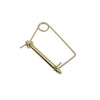 Wire Lock Lynch Pins - 6.35x50.8x2.3 mm - Carbon Steel Spring Wire Zinc Plated