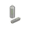 Ball Threaded Plungers - M16 - 16x2mm - 24 mm - 29.4 N Stainless Body and Ball with Threadlock - Stainless Steel 303 Similar to A2, 304, 18-8 