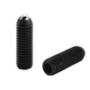 Ball Threaded Plungers - M10 - 10x1.5mm - 16 mm - 10 N Steel Body - Stainless Steel 303/304 Similar to A2, 18-8 HRB80
