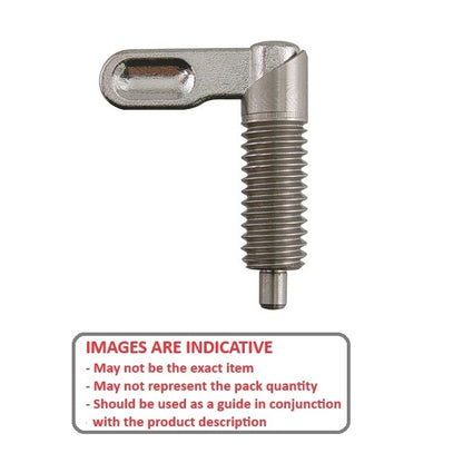 1086066 | PLIT-040-095C-10-G-S3 --- Indexing Plungers - 3/8-16 UNC - 9.53mm - 20 mm - 0.4 N Grip - Stainless Steel Plunger