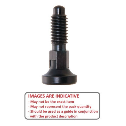 1086000 | PLST-095C-191-HCL-009 --- Spring Plungers - 3/8-16 UNC - 9.53mm - 19.1 mm - 1.1 N Acetal Handle - Steel Plunger