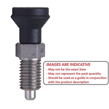1102474 | PLIT-060-127C-56-K-S3 --- Indexing Pull Knob Plungers - 1/2-13 UNC - 12.7mm - 55.9 mm - 0.6 N Non Locking - Stainless Steel 303 Similar to A2, 304, 18-8 Plunger