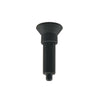 Indexing Pull Knob Plungers - M10x1 - Extra Fine - 43.5 mm - 2.3 N No Collar - Steel