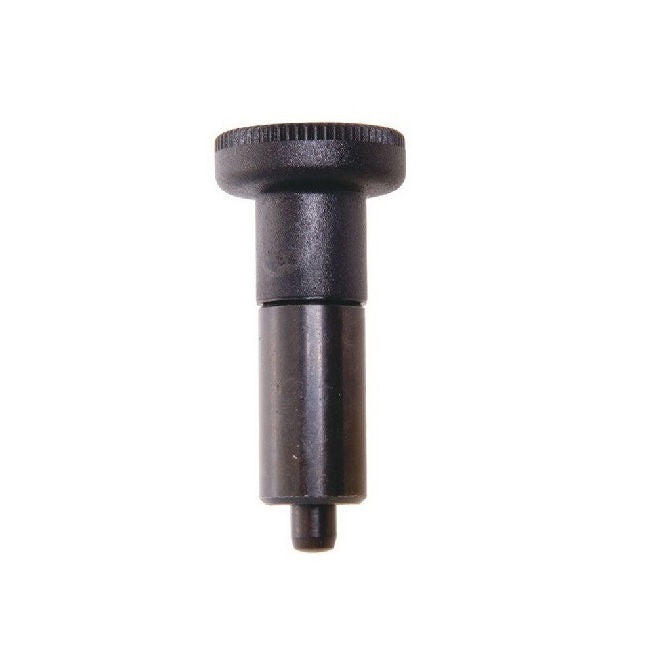 1117240 | PLI-P-080180-31-K-C --- Indexing Unthreaded Non Locking Plungers - 18x34 mm - 5.4 N With Knob - Steel Plunger