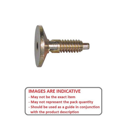 1086021 | PLST-095C-191-HXCL-036 --- Spring Plungers - 3/8-16 UNC - 9.53mm - 19.1 mm - 4.5 N Hex Drive Handle - Steel Plunger
