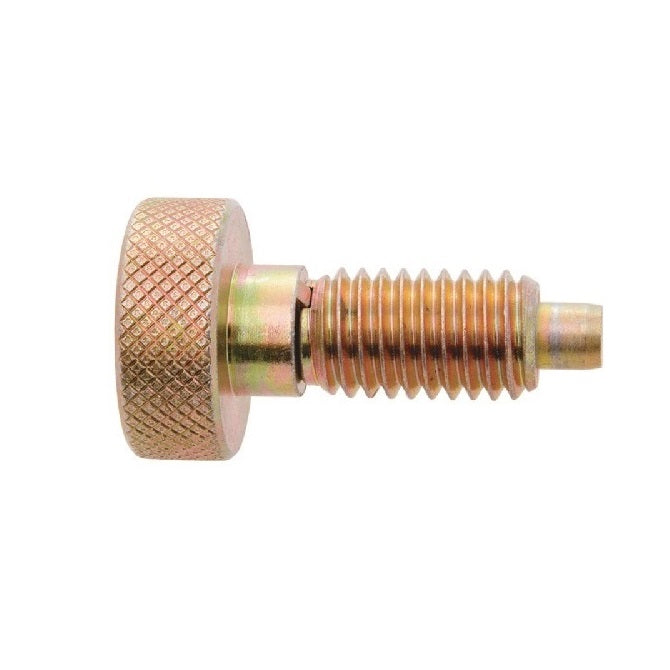 Plungers - Spring - Knurled Handle - Non Locking - Steel
