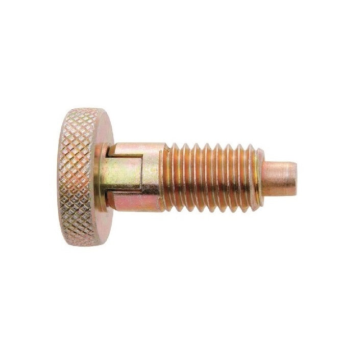 Plungers - Spring - Knurled Handle - Locking - Steel