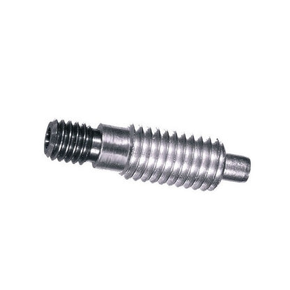 Spring Threaded Adapter Plungers - 3/8-16 UNC - 9.53mm - 19.1 mm - 6.7 N Non Locking - Steel