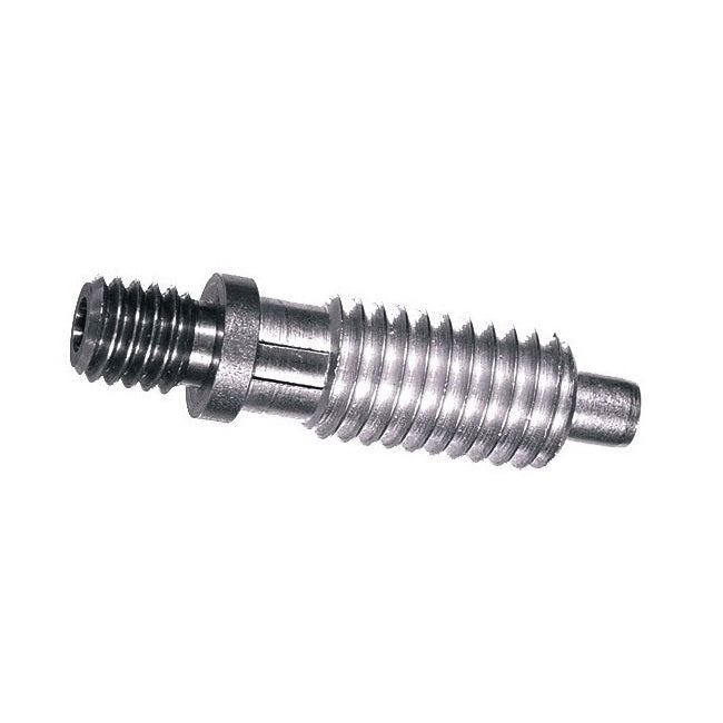 Spring Threaded Adapter Plungers - 3/8-16 UNC - 9.53mm - 19.1 mm - 3.3 N Locking - Stainless Steel