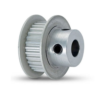 1125019 | P-MXL-021-064FF-AL-G-048 --- Inch Timing Pulleys - 21 tooth - 6.4x4.763 mm 2.032mm Pitch MXL - Aluminium Pulley