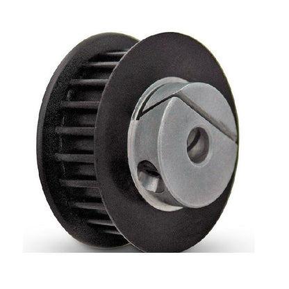 1093853 | P-050H-011-090FF-PP-E-040 (5 Pcs) --- Metric Timing Pulleys - 11 tooth - 9x4 mm 5mm Pitch - Plastic Pulley