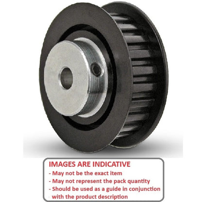 1143017 | P-MXL-032-060FF-PP-GAI-050 --- Inch Timing Pulleys - 32 tooth - 6.4x5 mm 2.032mm Pitch MXL - Plastic Pulley