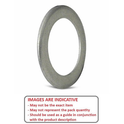 1093694 | PFL-025T-018-A --- Timing Pulley Flanges - 10.82x17.5 mm - 18 No. Suit 2.500mm T2.5 Series - Aluminium Flange