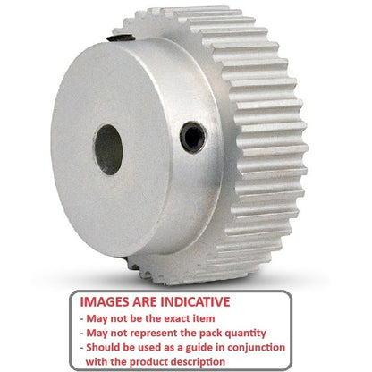1089408 | P-XL-010-095P-AL-G-048 --- Inch Timing Pulleys - 10 tooth - 9.5x4.763 mm 5.080mm Pitch XL - Aluminium Pulley
