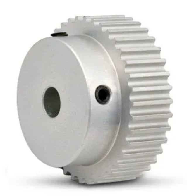 Pulleys - Metric Timing - 5.000mm Pitch - HTD - 9mm Wide - Metallic