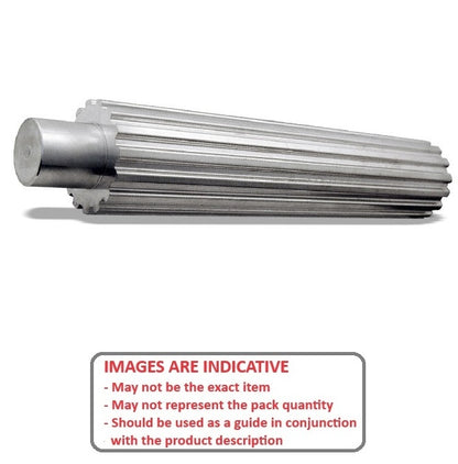 1092969 | P-XL-010-150A --- Inch Timing Stock Pulleys - 10 tooth - 150x16.16 mm 5.080mm Pitch XL - Aluminium Pulley