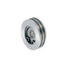 U Groove Idler Pulleys - 10x62x15 mm - Aluminium - Electroless Nickel Plated