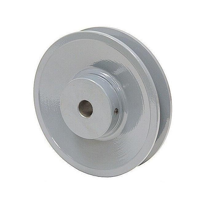 Pulleys - Vee - A or 4L - Single Row Through Bore - Aluminium