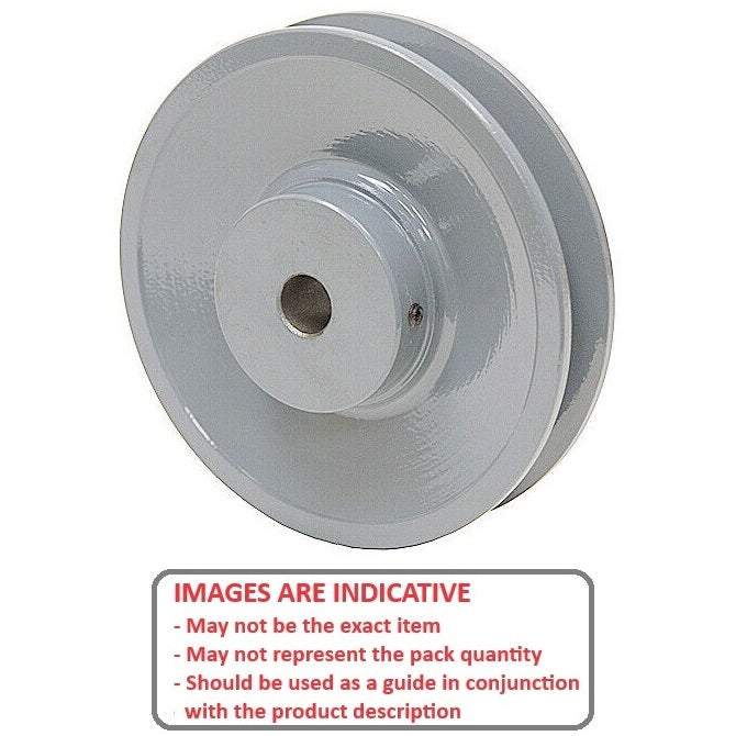 1173421 | PV-127-0762-159-AL --- Vee Pulleys - 71.12x15.875 mm - 2 A or 4L - Aluminium Pulley