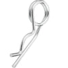 Double Coil R Clips - 6x141 mm - Zinc Plated