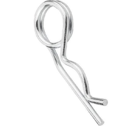 1075186 | RCL-070-152-ZD --- Double Coil R Clips - 7x152 mm - Zinc Plated Clip