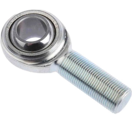 Male Rod Ends - 6.35x49.2 mm - 1/4-28 UNF Left - Steel with PTFE Lined Raceway