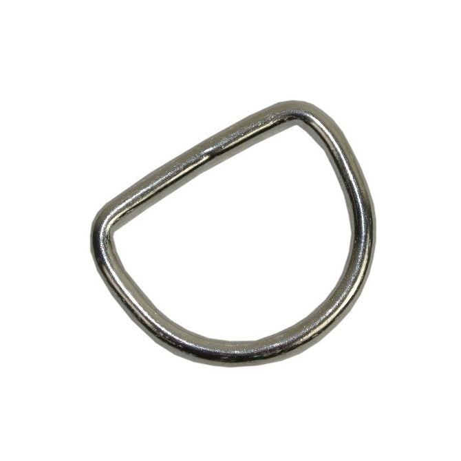 D Rings - 44.45x6.02 mm - - - Nickel Plated
