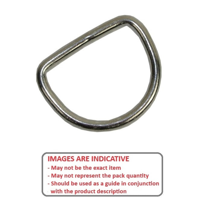 1155276 | BA-780RS --- D Rings - 44.45x6.02 mm - - - Nickel Plated Steel Ring