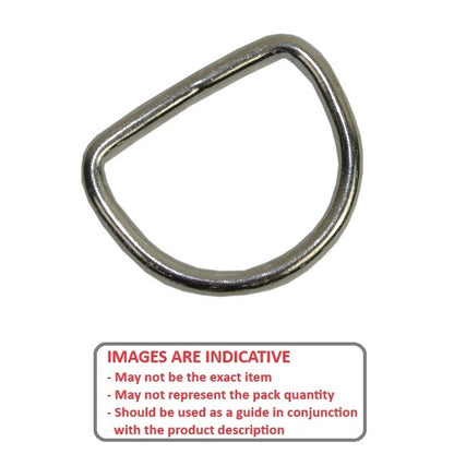 1155276 | BA-780RS --- D Rings - 44.45x6.02 mm - - - Nickel Plated Steel Ring