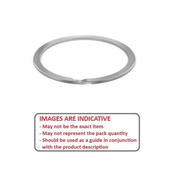 1205422 | RS-511 (Pack of 500)  --- External Retaining Rings - 130x1.83x126.34 mm Spiral Rings - Carbon Spring Steel Spiral Ring