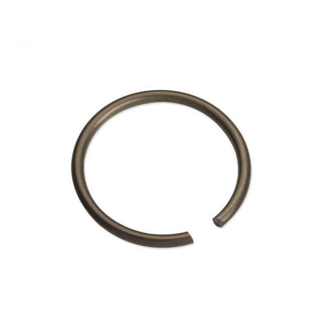 External Retaining Rings - 12.7x1.5x11.79 mm Round Wire - Carbon Spring Steel