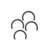 External Retaining Rings - 7.93x0.79x7.52 mm - Spring Steel