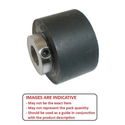 1138045 | RR1125RS --- Drive Rollers - 28.58x9.53x6.375 mm - Neoprene Rubber Roller