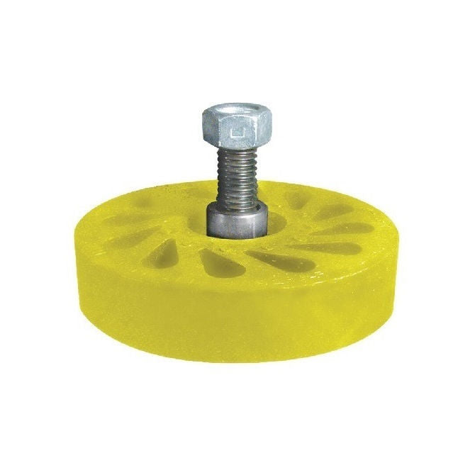 1168882 | RR-443RS --- Durasoft Stud Mount Rollers - 63.5 mm 1/2-13 UNC - 12.7mm - 35.814 mm - Urethane Roller