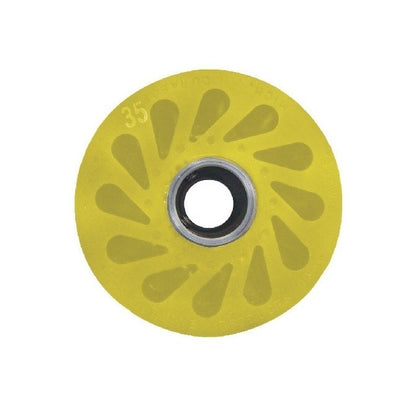 Durasoft Shaft Mount Rollers - 101.6x23.37x12.7 mm - Polyurethane