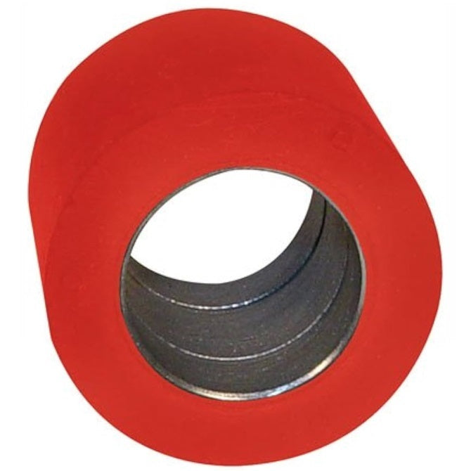 Rollers - Solid Shaft Mount - Bonded Insert - Coloured Urethane