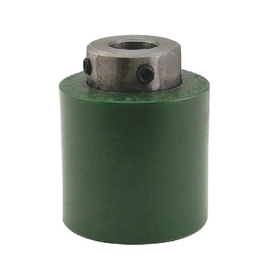 Solid Shaft Mount Rollers - 50.8x23.37 - 15.90 - 16.03 - Urethane