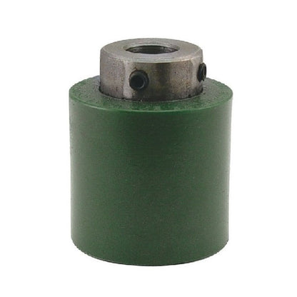 1149618 | RR-190RS --- Solid Shaft Mount Rollers - 38.1x31.75 - 12.73 - 12.83 Coloured Urethane - Urethane Roller