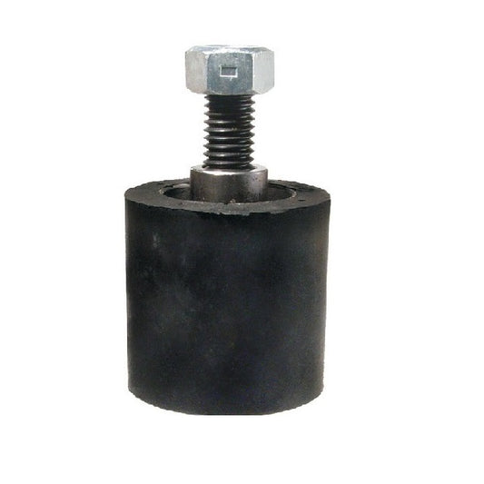 Solid Stud Mount Rollers - 50.8x23.37 - 1/2-13 UNC -12.7mm- - Neoprene Rubber