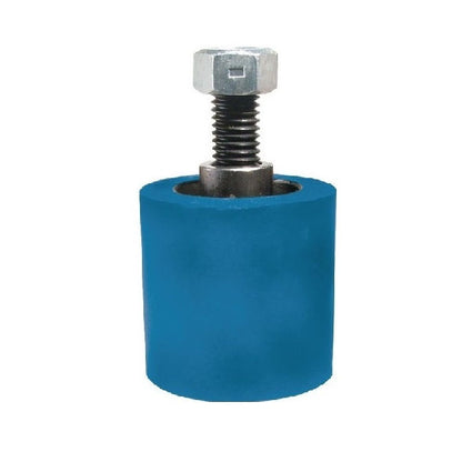 1168842 | RR-236RS --- Solid Stud Mount Rollers - 63.5x23.37 mm - 1/2-13 UNC - 12.7mm - Coloured Urethane - Urethane Roller