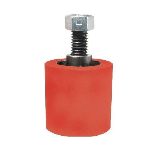 Solid Stud Mount Rollers - 50.8x23.37 - 1/2-13 UNC -12.7mm- - Urethane