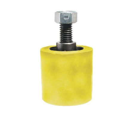 1149553 | RR-40RS --- Solid Stud Mount Rollers - 38.1x31.75 mm - 5/16-18 UNC - 7.94mm - Coloured Urethane - Urethane Roller